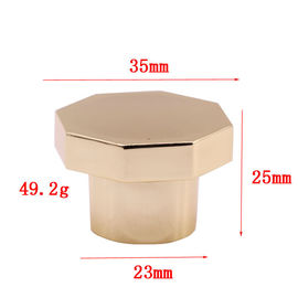 Beli Hanging Plating Octagonal Magnetic Screw Zamac Perfume Cap online manufacture