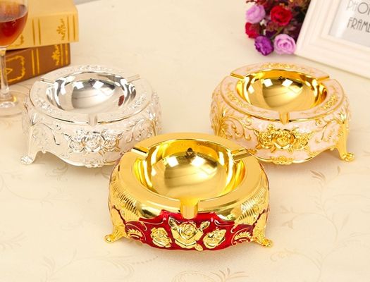 Beli Ketebalan 5.0mm OEM Asbak Paduan Seng Pelapisan Antik online manufacture