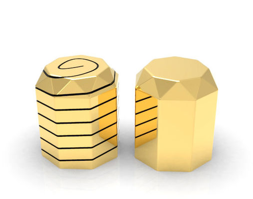 Beli Tutup Botol Parfum Die Casting Cylindrical Zinc Alloy online manufacture