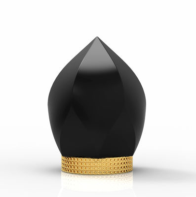 Beli Zinc Alloy Luxury Parfum Bottle Cap Gold Plating Metal Lettering Logo Disesuaikan online manufacture