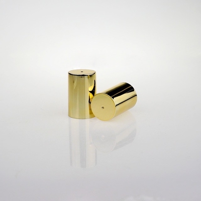 Beli Botol Mewah Plastik Parfum Cap Bulat UV Emas Untuk Lotion Disinfektan online manufacture
