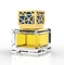 OEM ODM Luxury Special Square Zinc Alloy Parfum Botol Cap Proses Elektroplating