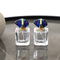 Botol Kaca Parfum Kreatif Dengan Tutup Batu Biru
