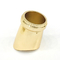Creative Zinc Alloy Gold Plating Cylinder Shape Metal Zamac Parfum Bottle Cap