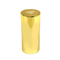 Classic Zinc Alloy Gold Long Cylinder Shape Metal Zamac Parfum Bottle Cap