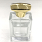 Cover Zamak Perfume - Desain persegi panjang dengan logo cetak layar sutra yang dapat disesuaikan