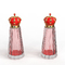 Customized Zamak Perfume Top Dengan Surface Glossy Silk Screen Printing