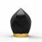 Zinc Alloy Luxury Parfum Bottle Cap Gold Plating Metal Lettering Logo Disesuaikan