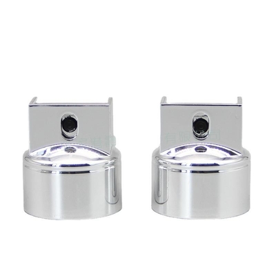 Die Casting Plating Plastic Parfum Cap Warna Logo Kustomisasi