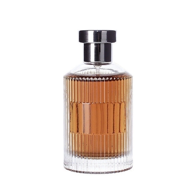 10ml100ml Miring Bahu Garis Semprotan Halus Botol Parfum Kaca Canggih Botol Parfum