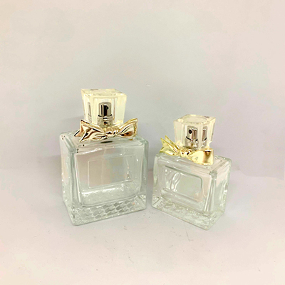 50 Ml 100 Ml Botol Parfum Yang Indah Botol Kaca Paduan Busur Semprot Botol Kosong Yang Sesuai dengan Kustomisasi Pabrik