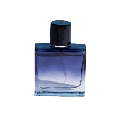 50Ml Botol Parfum Botol Kaca dengan zamak Plastik Magnet Cap Press Type Spray Sub Botol kosong Botol Kosmetik