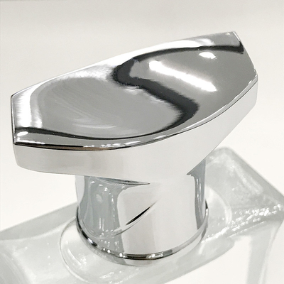 Die-casting Zamak Perfume Lid Logo Molding Dan Silk Screen Printing