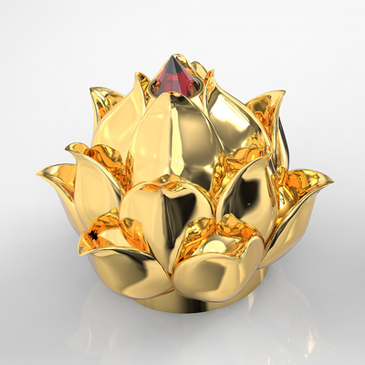 Customized Elegant Zamak Perfume Cap Dengan Mirror Finish Showcasing Luxury