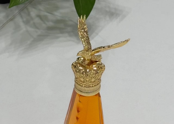 Metal Eagle Bentuk Zamak Cap Parfum Seng Alloy Kaca Cap Botol Parfum