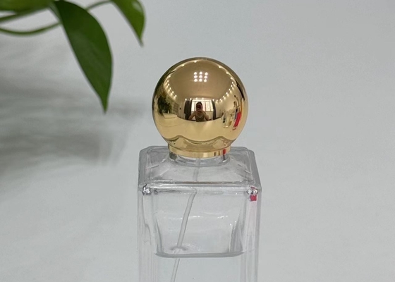 Zinc Alloy Bentuk Bulat Metal Perfume Cap Zamak Kaca Perfume Botol Tops