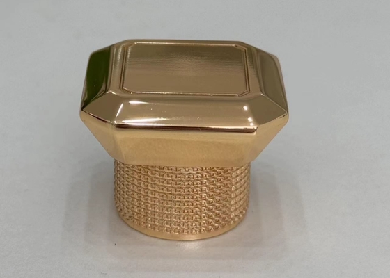Kap Parfum Logam Zinc Alloy yang Sederhana Dengan Kap Parfum Logam yang Disesuaikan