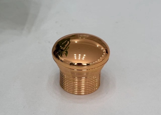 Zamak Screw-On Caps Metal Perfume Cap Dengan High-End Zinc Alloy