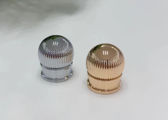 Kap Botol Perfume Zinc-Alloy Gold Untuk Kemasan Perfume dan Perawatan Kulit Mewah