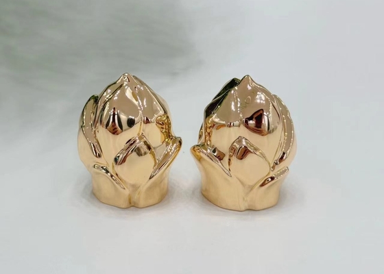 Zamak Bentuk Bunga Kap Metal Parfum Penutup Parfum Dengan High-End Zinc Alloy