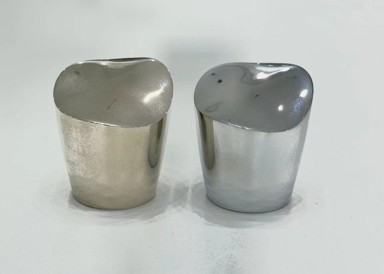Zinc-Alloy Permukaan Glossy Perfume Botol Tutup Tutup Customzied Warna