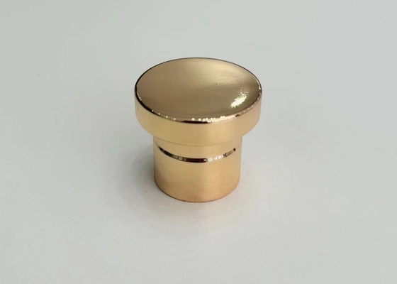 Desain Customisable Gold Zinc Metal Perfume Cap untuk Branding atau Personalisasi