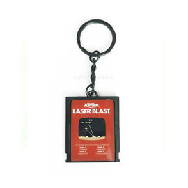 Custom Made Activision Gantungan Kunci Logam Paduan Seng Dengan Logo Laser