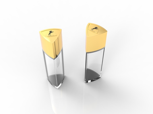 Customisable Gold Zinc Metal Perfume Cap untuk Meningkatkan Presentasi Aroma