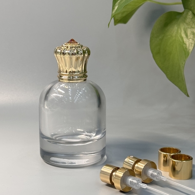 Zinc Alloy Zamak Perfume Caps dalam warna emas untuk kemasan wangi yang tahan lama dan elegan