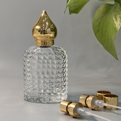 Desain yang dapat disesuaikan Kap parfum Zamak Untuk kemasan parfum yang elegan dan tahan lama