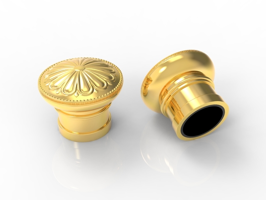 Customized High End Metal Zmak Perfume Caps Untuk Botol Aroma Unik Dan Disesuaikan