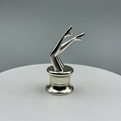 ABS Plastic Cap Untuk Botol Parfum Aluminium-Plastik Fea15 Model PP Plastik Tutup Plating Dalam Warna Emas