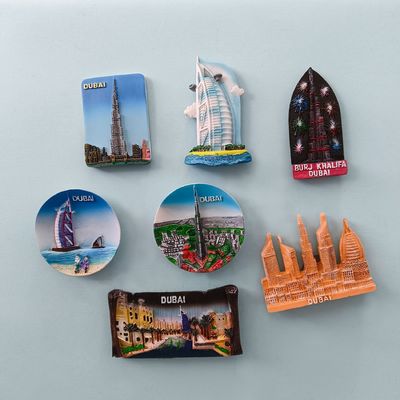Magnet kulkas logam khusus paduan Zamac / seng