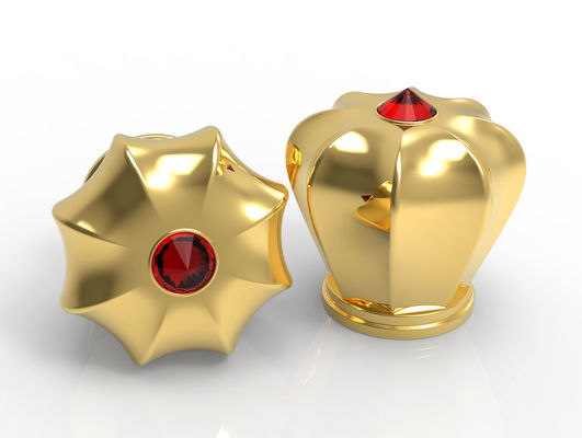 Crystal Factory Metal Perfume Cap Customized Color Metal Perfume Cap Caps Zinc Alloy Caps