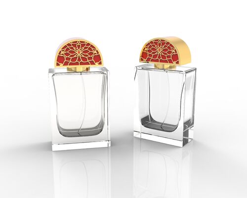 Tutup Botol Parfum Logam Tidak Beraturan Berbentuk Setengah Lingkaran Zamak Tutup Parfum Tutup Kustom