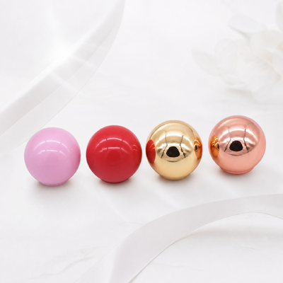 Tutup parfum Zamak yang dapat disesuaikan dengan permukaan halus dan ketahanan korosi untuk botol semprot 18mm