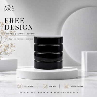 Gloss Black Multi Groove Cylinder Zinc Alloy Perfume Cap Custom Ring Texure Metal Fragrance Lid Model JH5011 Untuk Botol Parfum Kaca Kosong Mewah