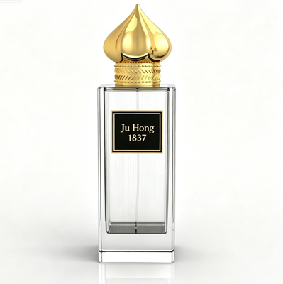 Luxury Gold Crown Zinc Alloy Perfume Bottle Cap untuk Premium Perfume Packaging
