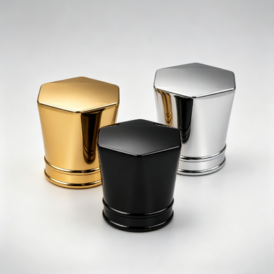 Tutup Parfum Zamak Ramah Lingkungan Desain Kustom dengan MOQ Rendah untuk Botol Parfum Mewah