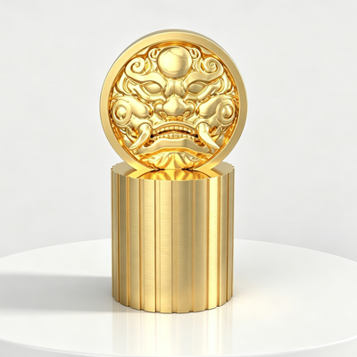 Tutup Botol Parfum Zamac Zinc Alloy Bentuk Kustom | Tutup Botol Parfum Logam Mewah Berwajah Binatang Timbul