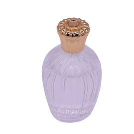 Durable Kustom Zamak Parfum Caps Zinc Alloy Parfum Sampul Chamak Umur Panjang