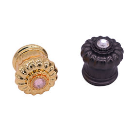Diamond Zinc Alloy Magnetic Parfum Cap Desain Paten Untuk Botol Parfum Kosong
