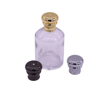 Mode Kustom Parfum Cap Zinc Alloy Hitam Plastik Parfum Semprot Caps