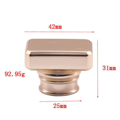 Customized Logo Premium Glossy T-Shaped Cap Zamac Perfume Cap untuk Fea 15