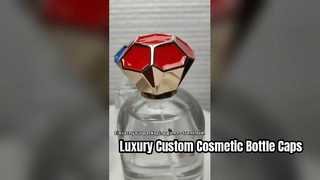 Grosir Tutup Botol Kosmetik Paduan Seng Kustom Mewah