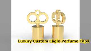 Kemasan Botol Mewah Tutup Parfum Eagle Zamac Kustom