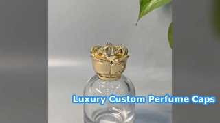Tutup Botol Parfum Zamac Custom Mewah Merk Premium